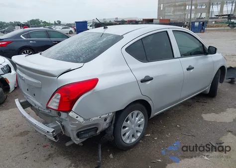 2019 Nissan Versa 1.6 S+ из США, поврежденный, VIN 3N1CN7AP1KL808885